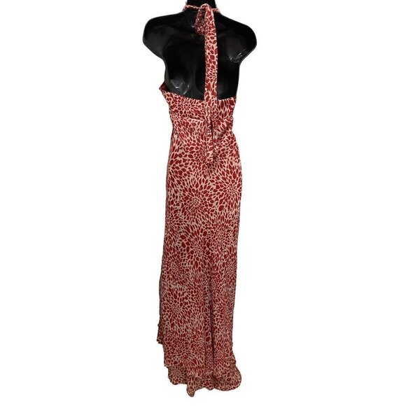 Bcbg Max Azria  womens maxi halter neck  evening dress - Picture 8 of 16